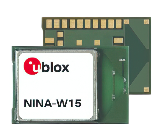 U-BLOX獨(dú)立式多無(wú)線電模塊 NINA-W156-03B、NINA-W152-03B 帶 Wi-Fi 和藍(lán)牙功能