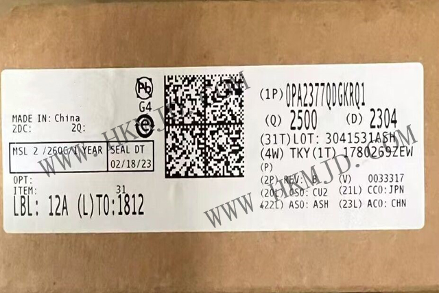 汽車放大器_OPA2377QDGKRQ1_軌到軌輸入/輸出、低噪聲、5MHz CMOS 運(yùn)算放大器