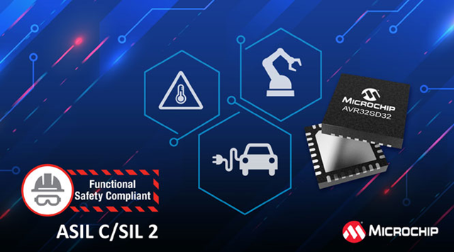 Microchip正式推出AVR SD系列入門級(jí)單片機(jī)（MCU），降低安全型應(yīng)用的系統(tǒng)成本和復(fù)雜性