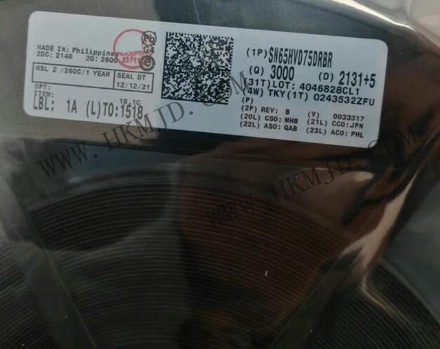 明佳達電子——供應 SN65HVD75DRBR (TI) 半雙工 RS-485 收發(fā)器