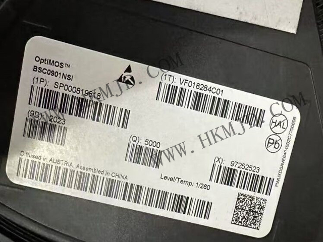 英飛凌N溝道 MOSFET_BSC0901NSI_OptiMOS? 功率 MOSFET，30V