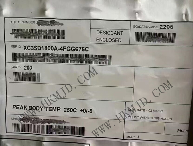 長期穩(wěn)定供應(yīng)XILINX XC3SD1800A-4FGG676C FPGA（現(xiàn)場可編程門陣列）
