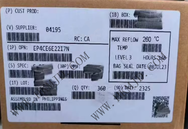 （Intel）Cyclone? IV FPGA EP4CE6E22I7N FPGA - 現(xiàn)場(chǎng)可編程門(mén)陣列