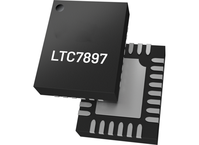 LTC7897RUFD同步降壓控制器：140V、低 IQ、開關(guān)頻率100kHz ~ 2.5MHz